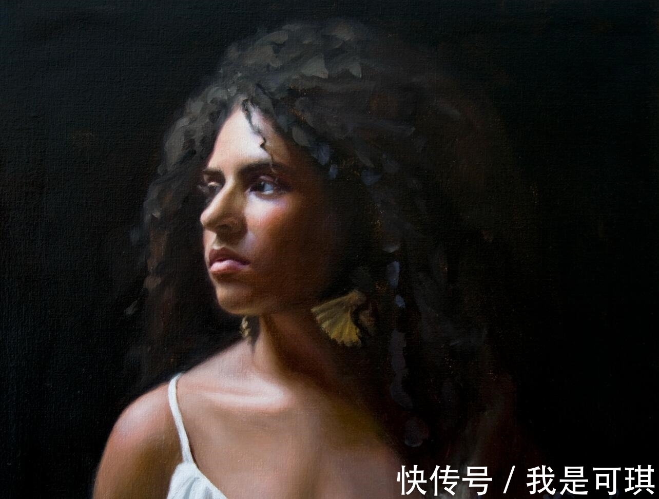 女人#女人画女人,展现的是一种更纯粹的美——妙笔生花的女画家艾米