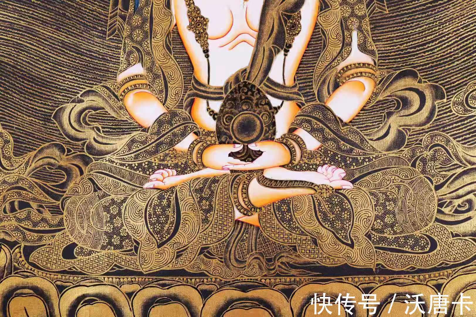 非物质文化遗产$三大藏地画派之勉唐画派