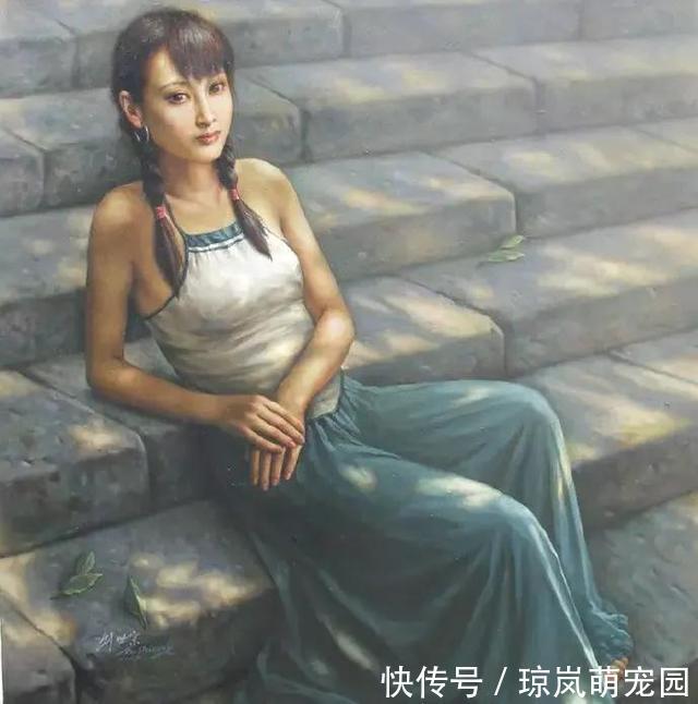 油画&浅谈:体态丰腴的西方女性形体油画,洋溢出古典音乐艺术情调