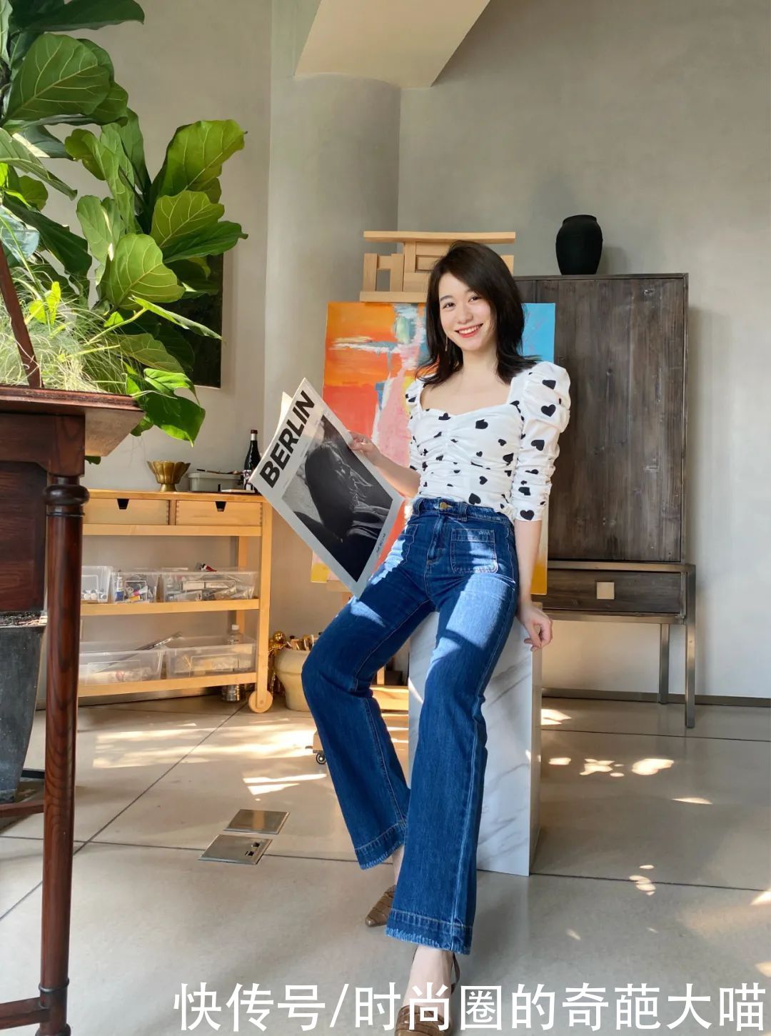 这些牛仔裤塑形效果强，梨型身材穿出修长美感，一米五秒变高个