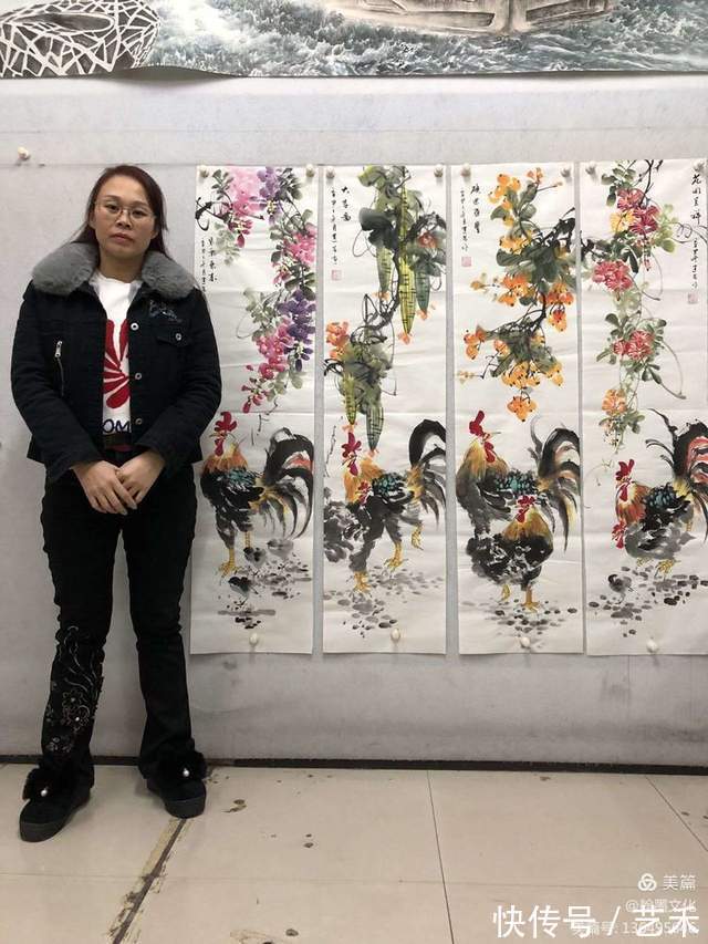 唐建芳&唐建芳-中国青年实力派女画家