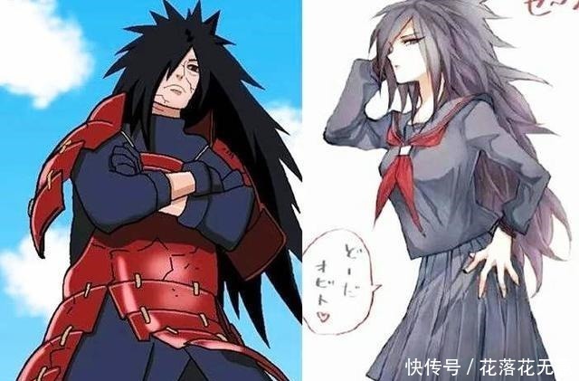 妹子|火影忍者角色性转,鸣人变成萌妹子,佐助变成女剑客,斑爷霸气