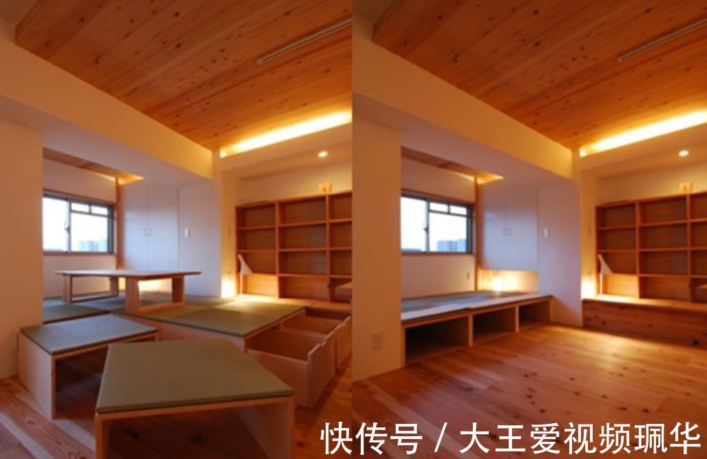 灵活|看完这种活动式榻榻米，灵活又无死角，新房装修也要学着做