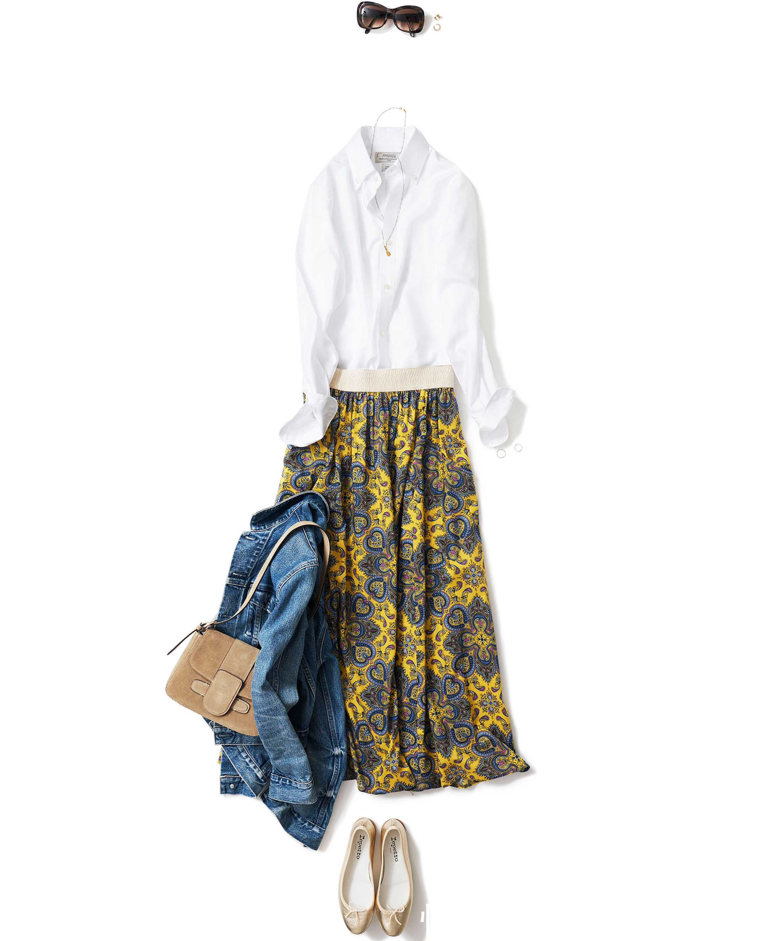 针织衫 春天穿衬衫时,请这样搭!4种高级“穿搭配色”方案,每套都完美