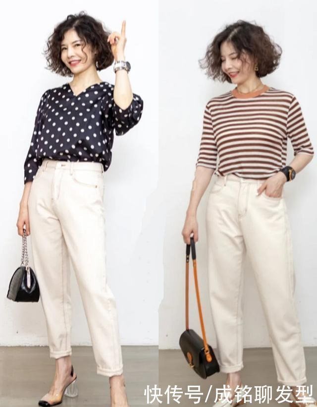 衬衫 人到中年要远离“妈妈装”,看这位博主的减龄穿搭,时尚又有品位