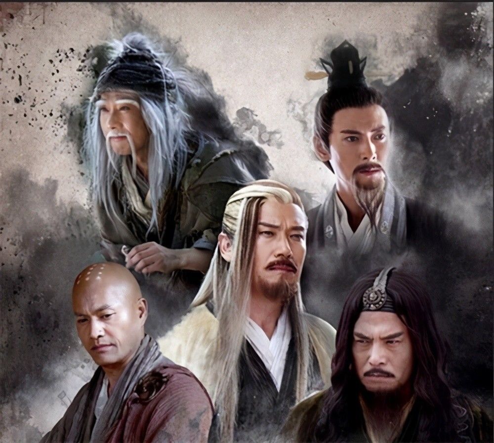 洪七公|华山五绝中,谁的武功最差?金庸:把称号连起来看看,就知道了