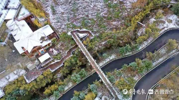 春雪如酥，济南九如山银装素裹美爆了