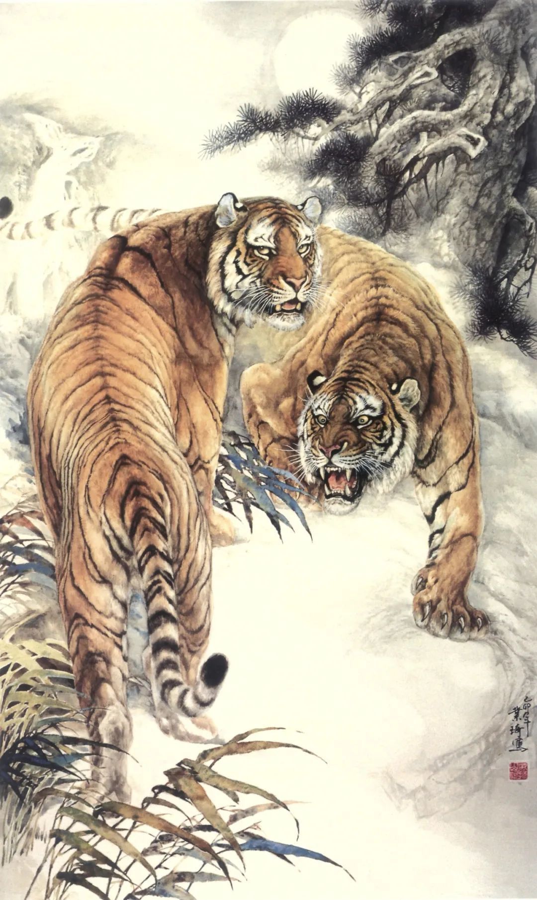 美术家协会#“虎虎生气——何业琦中国水墨画展”在陶氏艺术馆温暖开幕