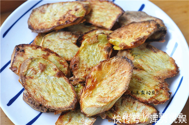 蛋糕|吃了30年红薯,此做法第一次见!不煮也不炸,比蛋糕还好吃!