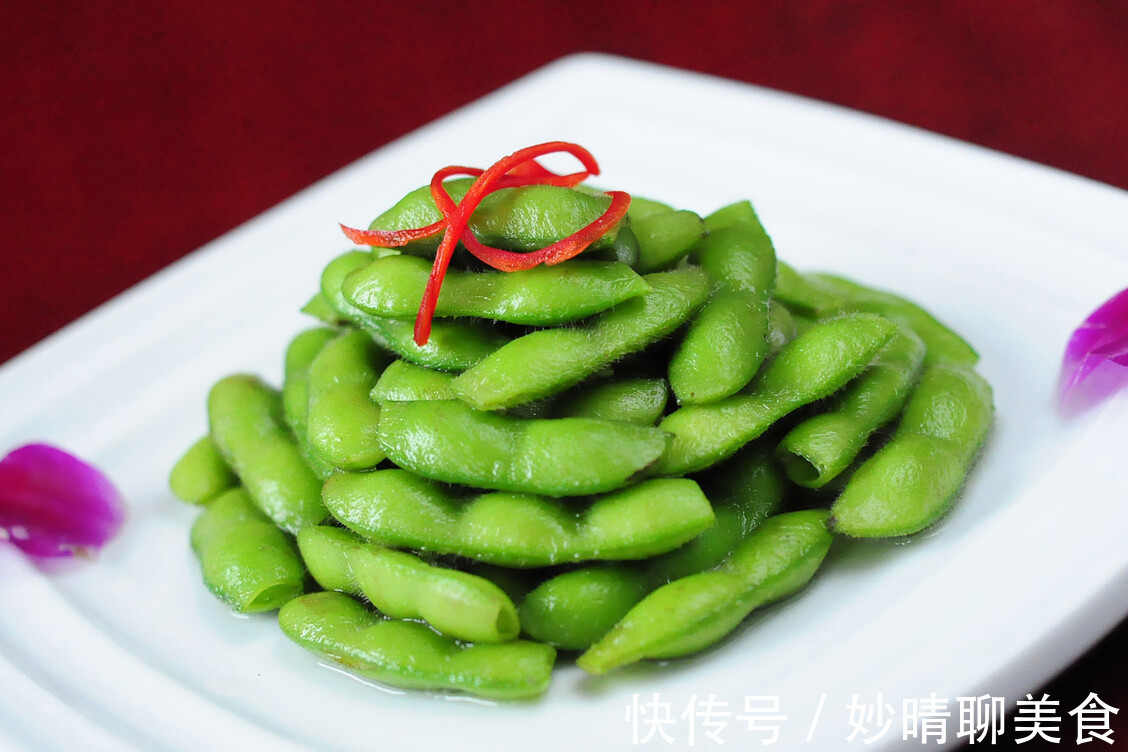技巧|做水煮毛豆,掌握4个重要技巧,毛豆翠绿不发黄,个个都入味
