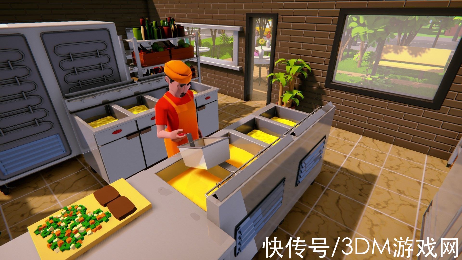 gtx|餐厅模拟游戏《灾难式厨房》今日在steam发售 支持中文