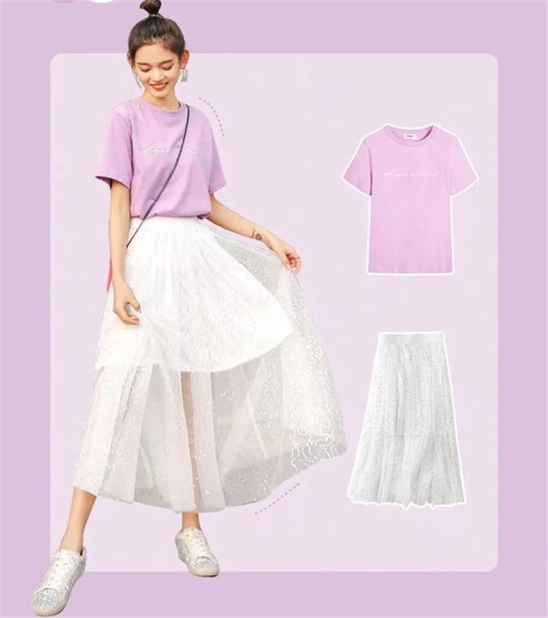 T恤|少女感彩色系穿搭,清爽减龄显气质,天天不重样的元气女孩搭配