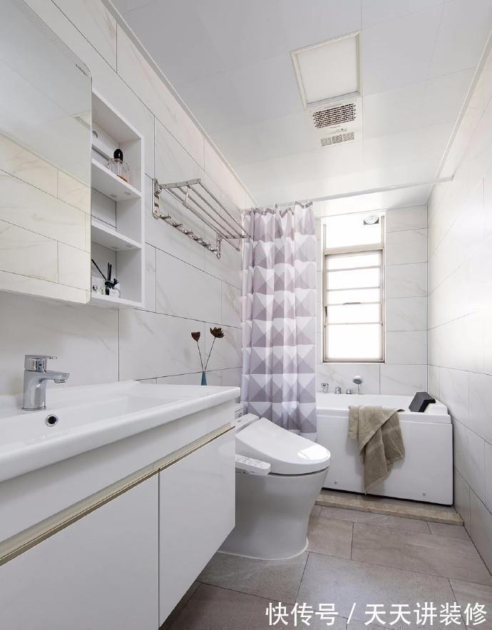 六角砖|115平米三居室,全屋通透又敞亮,沙发不靠墙,邻居都争相效仿