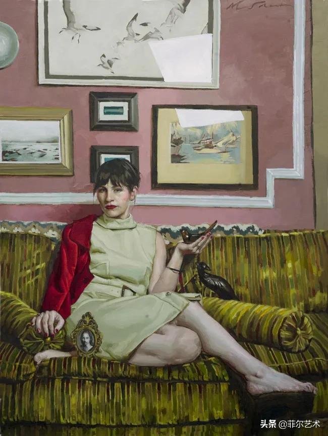 十九世纪|美国女艺术家玛丽·索尔的油画艺术作品欣赏