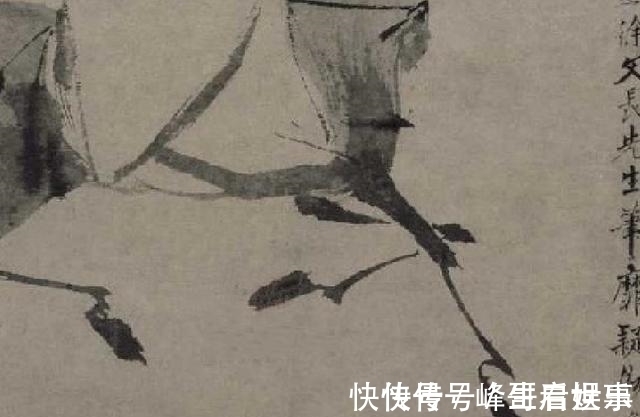 徐渭$明朝徐渭:画驴时画错了一笔,却成神作,齐白石:放大看确实太牛