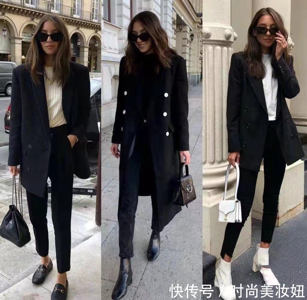保暖|“大衣+小脚裤”才是正确打开方式,实用显瘦还保暖,随便穿都美