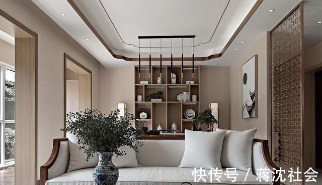 新中式|这才是豪宅,138㎡最美新中式,里面的客厅设计,太过惊艳!