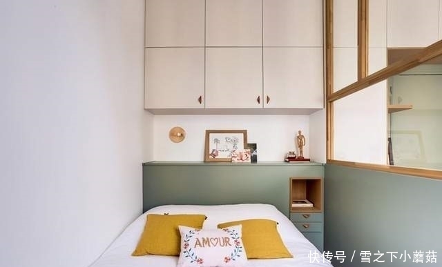 小公寓|女孩28㎡小家:满墙的柜子贯通厨房至卧室,蜗居一样精致又舒心!