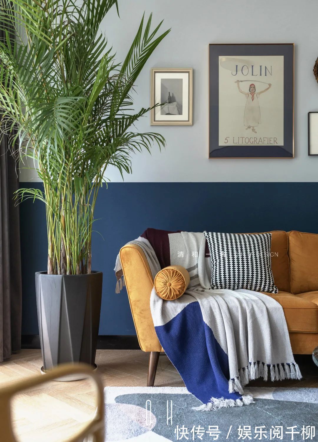 文艺|128㎡现代轻奢,稳重配色+文艺布置,让生活充满诗意与情趣