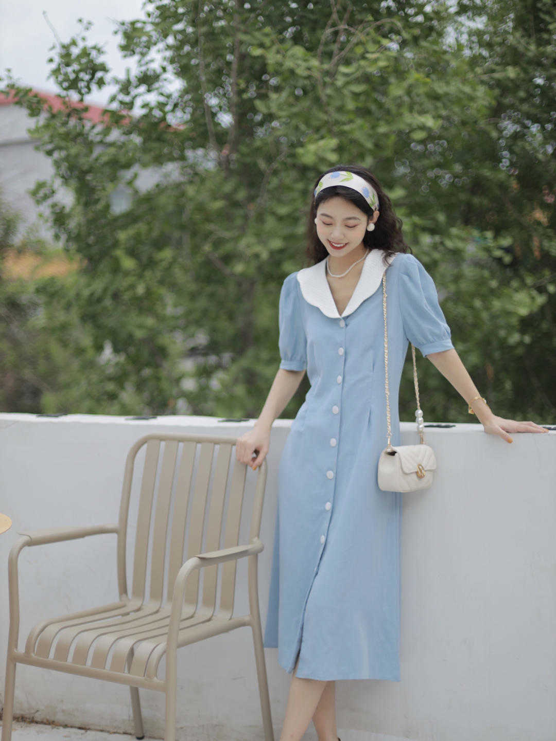 半身裙|复古穿搭的技巧公式，这几个配色更显年轻，高级洋气