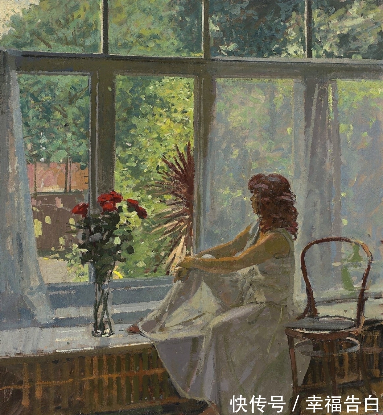 作品!英国画家 Ken Howard人物、风景作品集