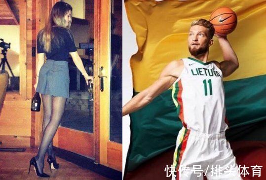 步行者|NBA星二代大爆发！俘获极品白富美，跪着比妻子还高，体型悬殊