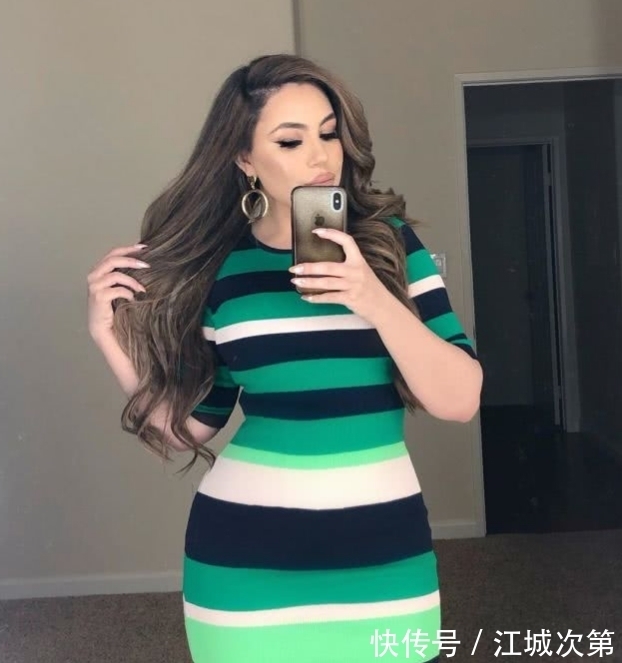 卡戴珊|150斤大码女星，坚持健身身材不输卡戴珊，连拳王泰森都赞誉有加