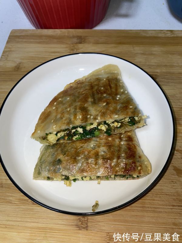 自己在家就能做的韭菜盒子