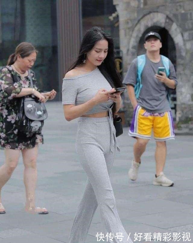 打底裤 紧身的打底裤只有自信的小姐姐才敢穿,得体耐看又时尚,特别好看!