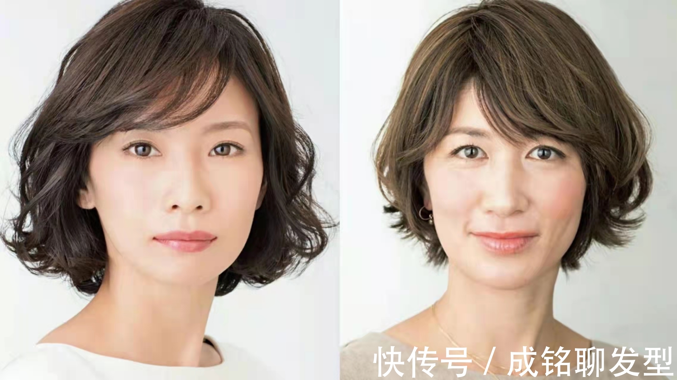 老少皆宜|中老年人如何选择发型?发量和脸型决定效果,设计比选择更重要