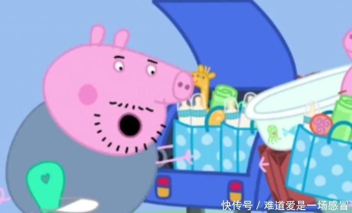 小猪佩奇:亚历山大实在太小了,动不动就哭,佩琪不知如何是好