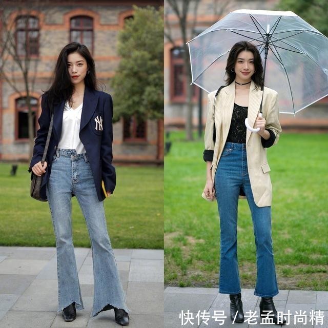 一字扣|牛仔裤“烂大街”?那是你没穿对鞋子,这3款鞋子,好穿又好看