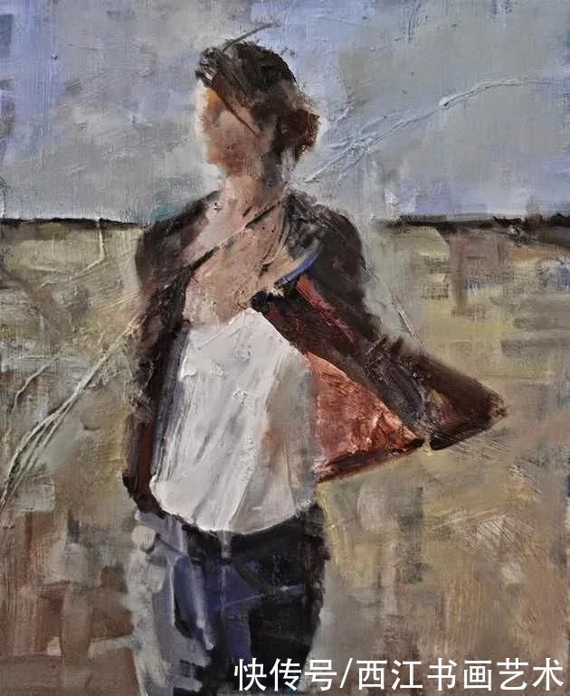 范妮|敏感，感性与永恒：法国女画家莫罗的抽象人物