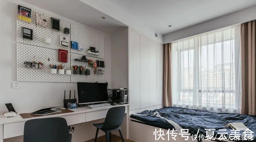 装修|109㎡现代风格装修,打造餐厨一体化的轻奢小家