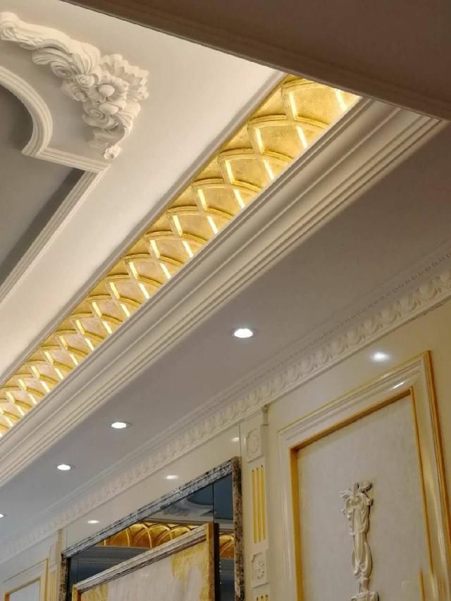 吊顶|客厅不吊顶只走石膏线，中间横梁如何处理？听老师傅一说搞清楚了