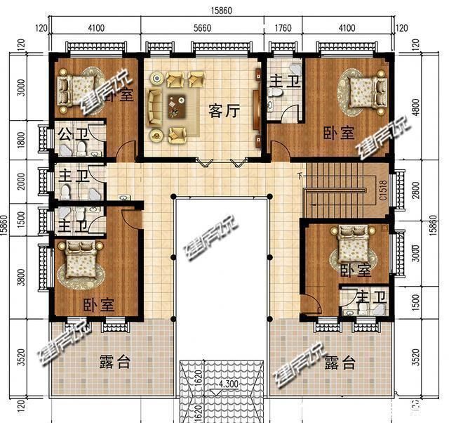 别墅|5栋中式别墅,有庭有院,中国人的骄傲,值得收藏起来慢慢看