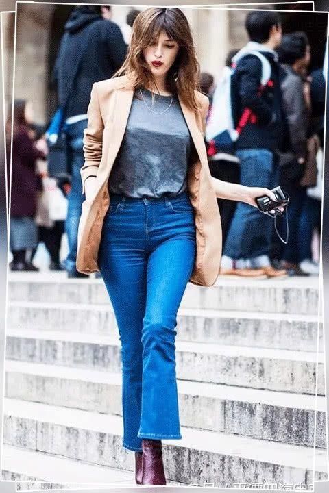 天气|不管什么天气，牛仔裤都是大街上随处可见的单品，轻松穿出性感