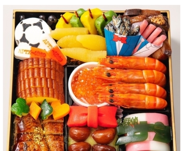 柯南|和《名侦探柯南》、《海贼王》、《哥斯拉》一起享受新年吧!主题正月料理正式登场!