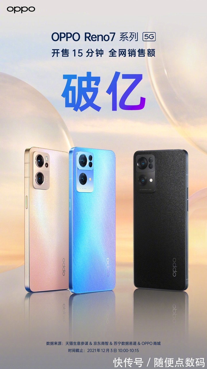 x70|OPPO Reno7系列正式开售，三大重磅升级深受消费者认可