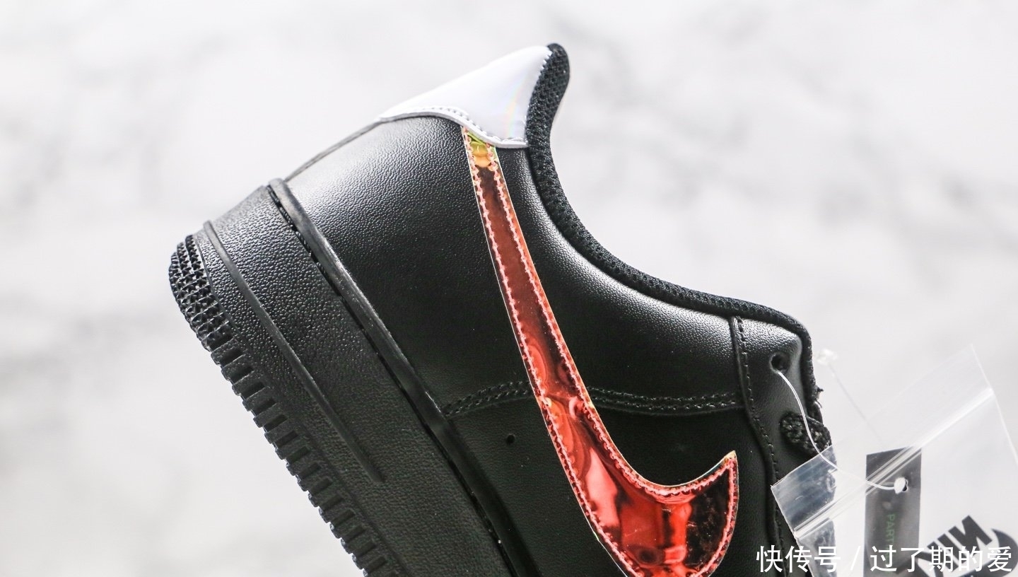 空军一号|耐克Air Force 1 Low空军一号电玩镭射英雄联盟黑炫彩配色