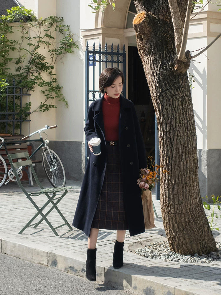 搭配 这才是优雅女人该有的“大衣”搭配,超显气质,简约不挑人