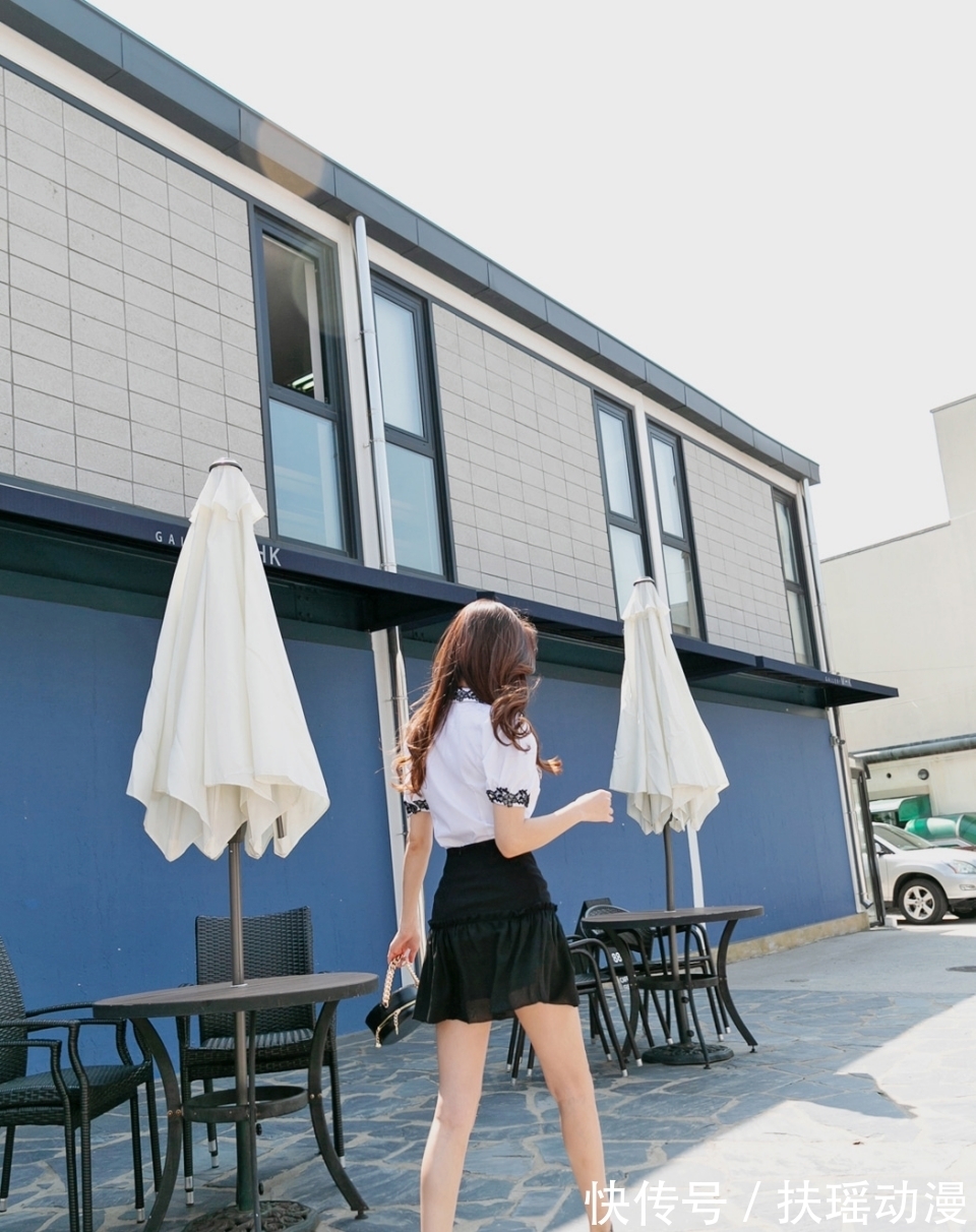 洋裙|皎月万花筒剪影花藤系带洋裙