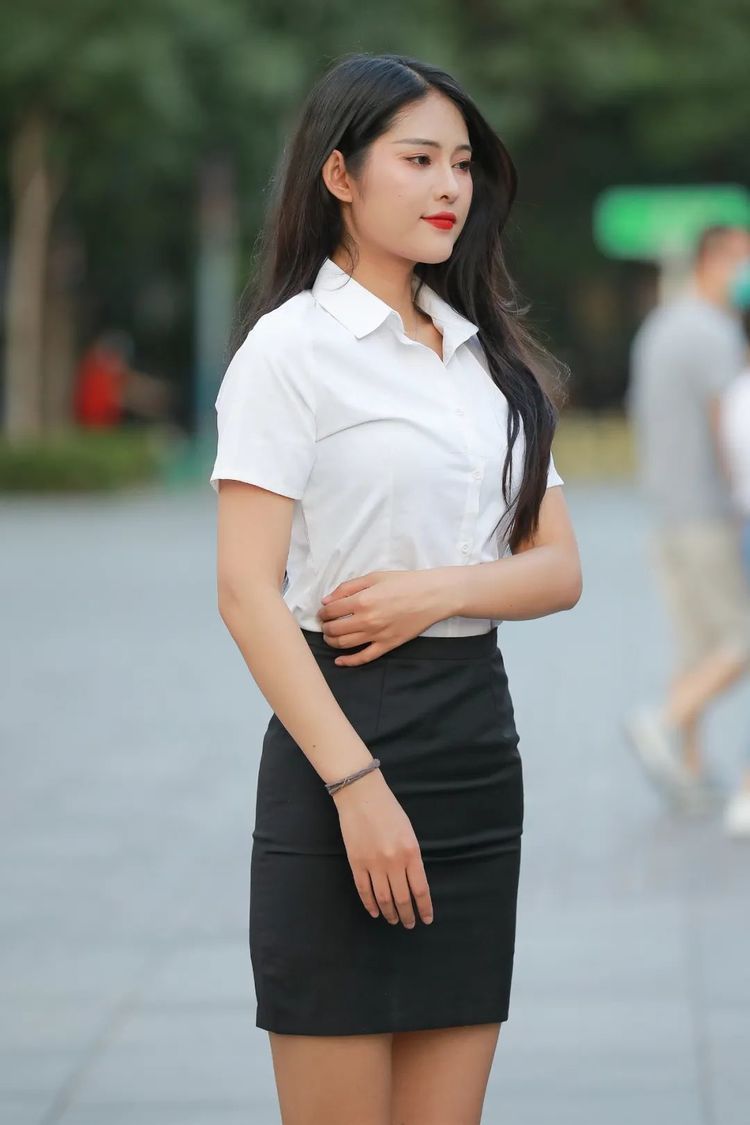 长发|街拍丨长发美女