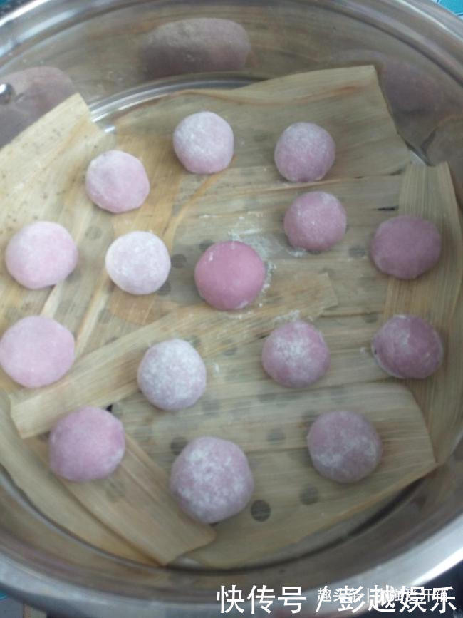 教你做一口一个香甜的紫薯小馒头,小朋友们爱极了