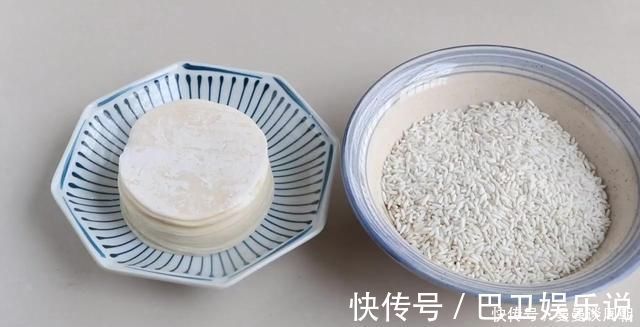 糯米饺子|糯米和饺子皮这样做,比烧卖好吃,比包子简单,一口气吃了5个