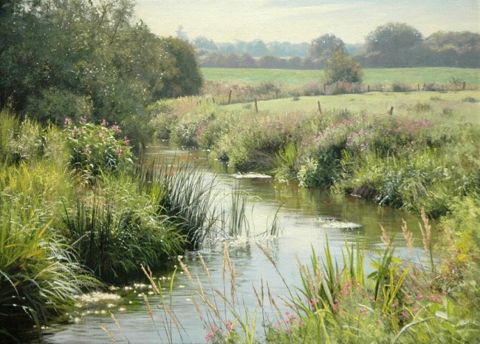 Peter#英国Peter Barker油画风景(二)