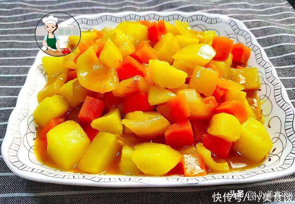 蔬菜丁|大热天，这三样素菜切丁，加料一炒一焖，鲜香开胃还低脂，真好吃