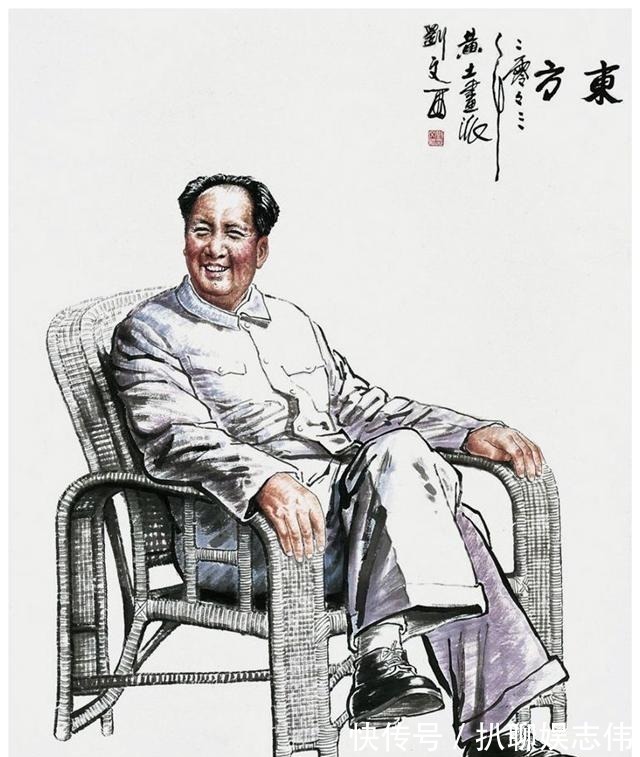陕北#刘文西:画了一辈子伟人,却没有见过本人,但他画的伟人无人能及