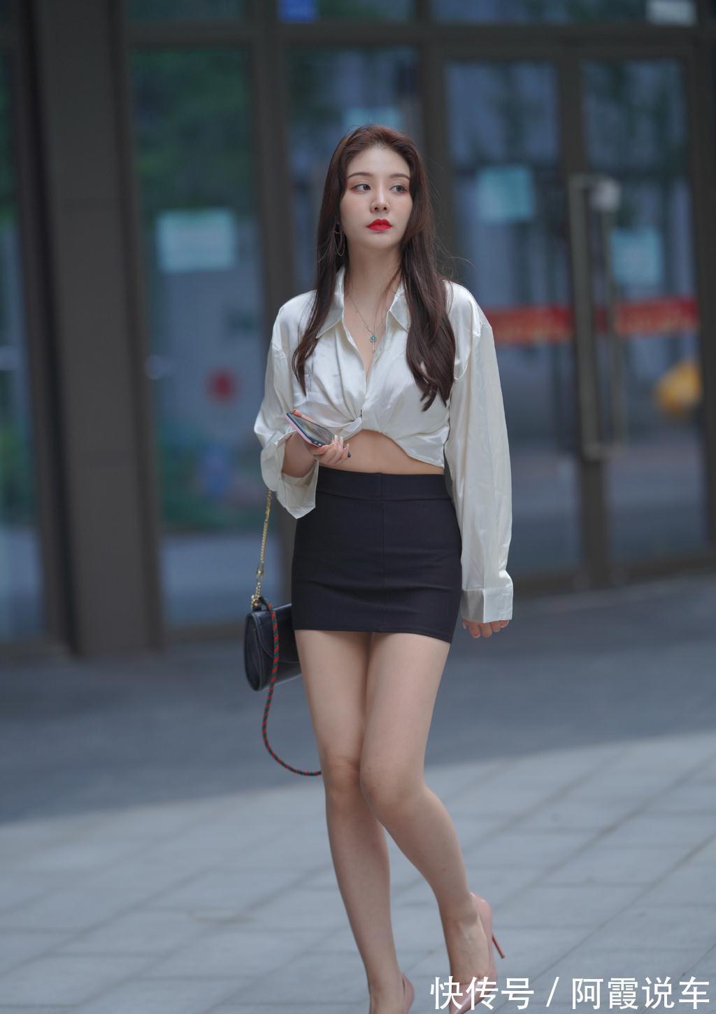 衬衫儿 不是凡尔赛,胸部丰满的小姐姐穿衣这个世纪难题,给你显瘦障眼法