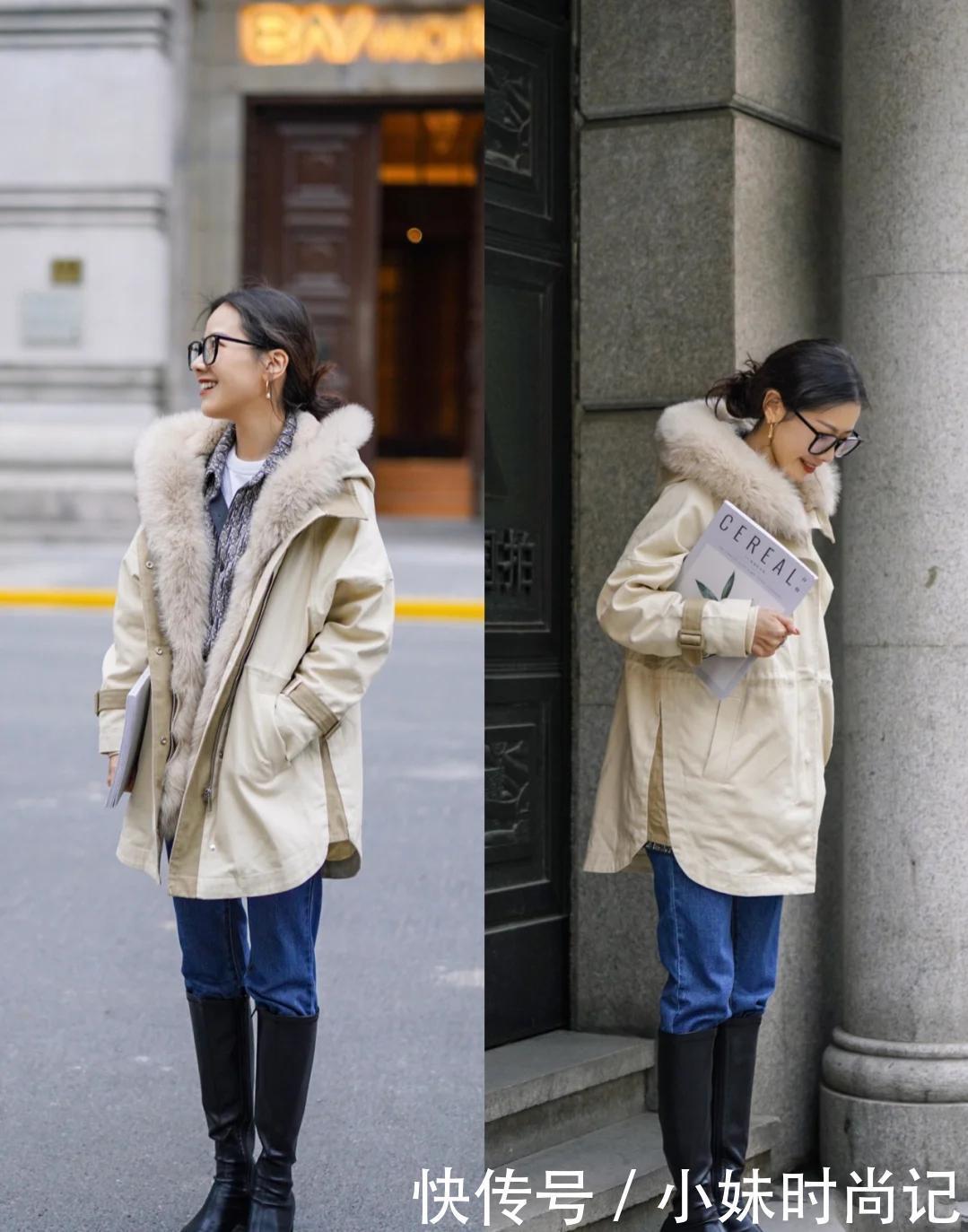 有种时尚叫“派克羽绒服”, 洋气又保暖, 这些色系、穿法错过遗憾